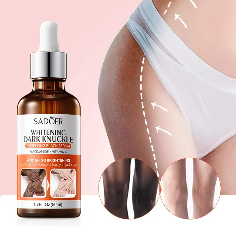 SADOER Dark Knuckle Brightening Niacinamide Vitamin C Body Serum 50ml - Image 3