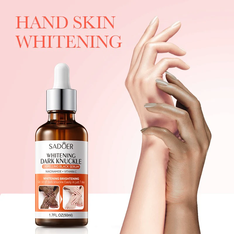 SADOER Dark Knuckle Brightening Niacinamide Vitamin C Body Serum 50ml - Image 4