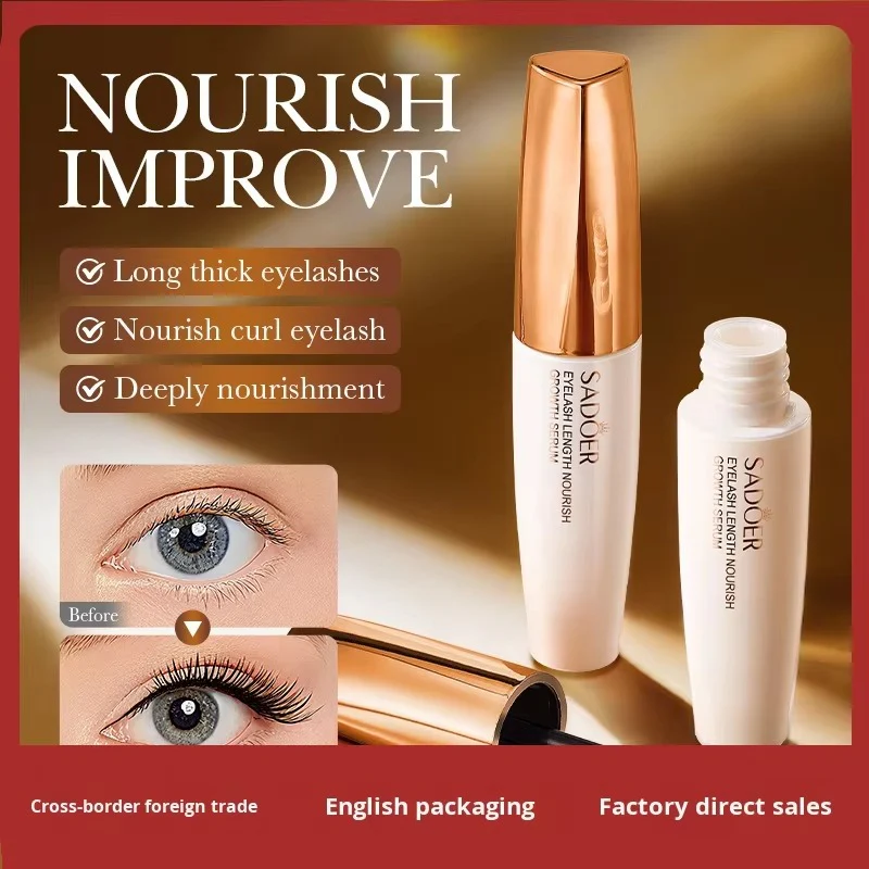 SADOER Eyelash Growth Serum - Lengthen & Strengthen Lash Serum - 10ml - Image 5