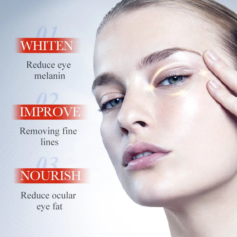 SADOER Kojic Acid Eye Cream - Brightening & Firming Eye Care - 20g - Image 3