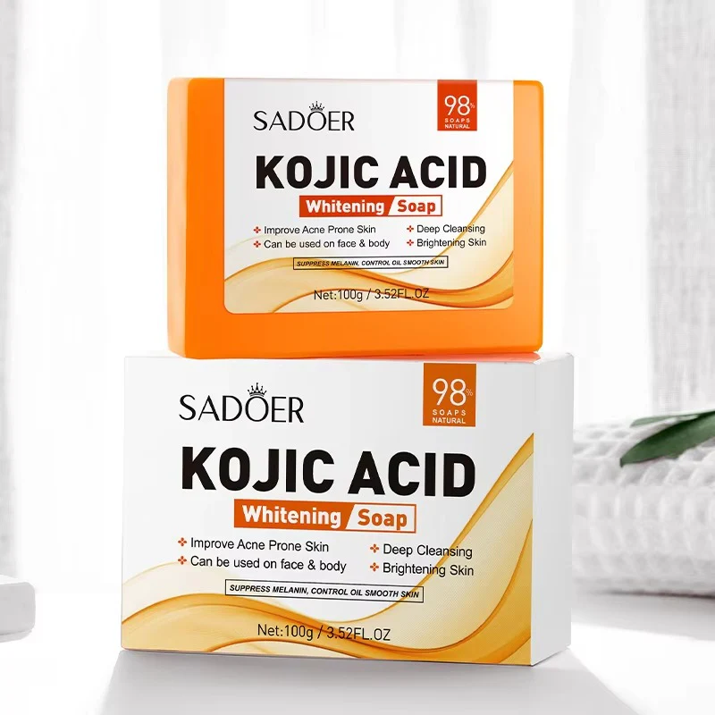 Sadoer Kojic Acid Brightening Soap - 100g - Image 5
