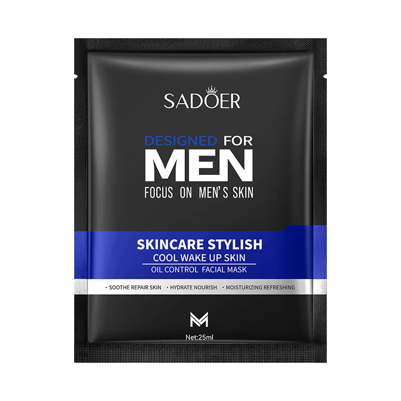 SADOER Men's Oil Control Hydrating  Facial Mask  - 25ml