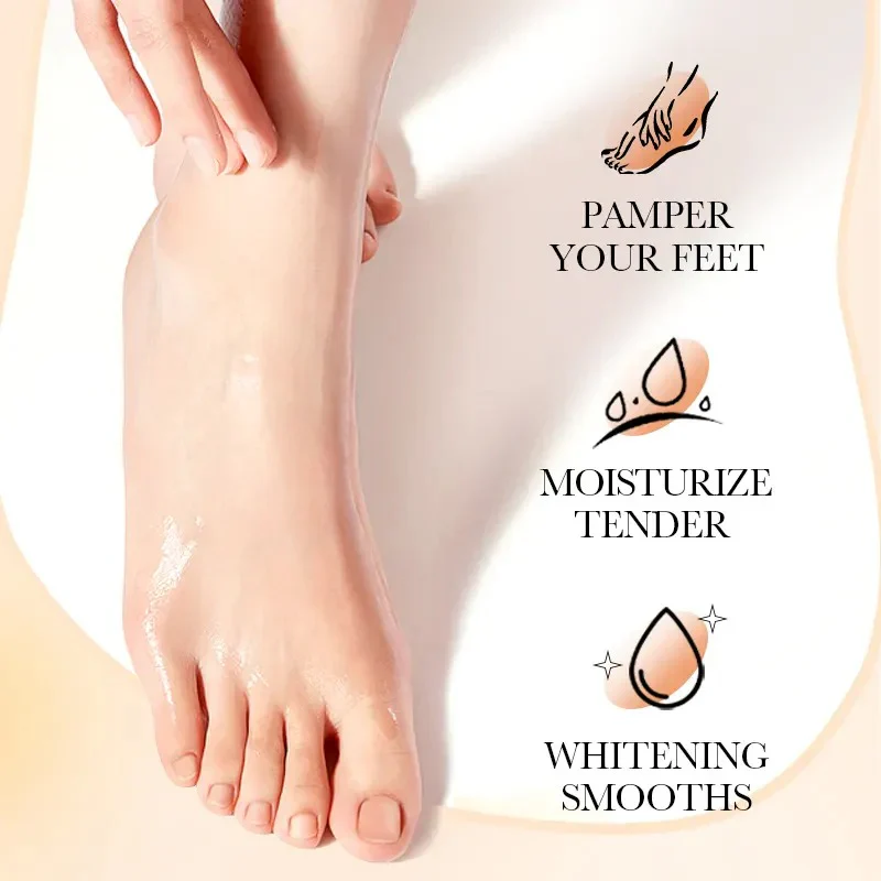 Sadoer Smooth and Nourishing Niacinamide Whitening Foot Mask 35g/Pair - Image 5