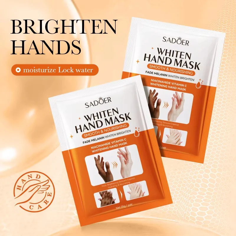 SADOER Smooth and Nourishing Niacinamide Whitening Hand Mask 35g/Pair - Image 3