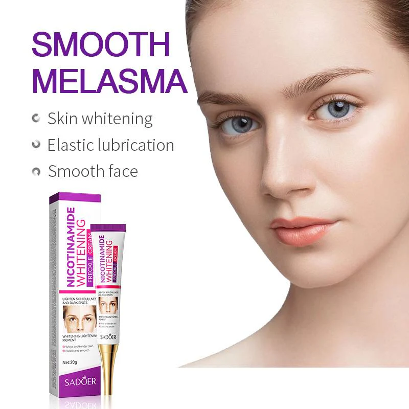 Sadoer Nicotinamide Brightening Spots Freckle Face Cream 20g - Image 3