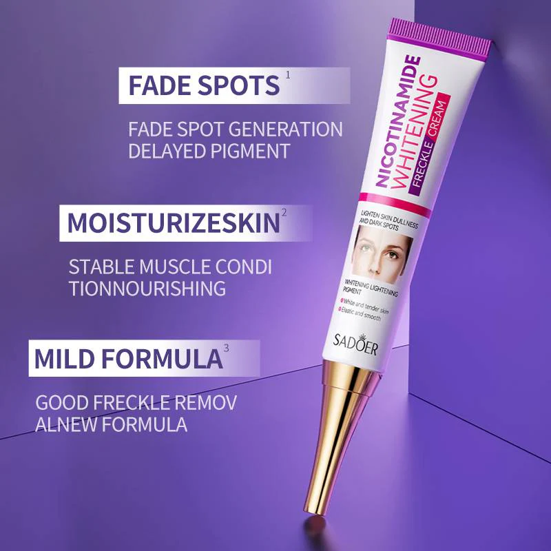 SADOER Pack of 4 Niacinamide Whitening Anti-Freckle Routine - Image 4