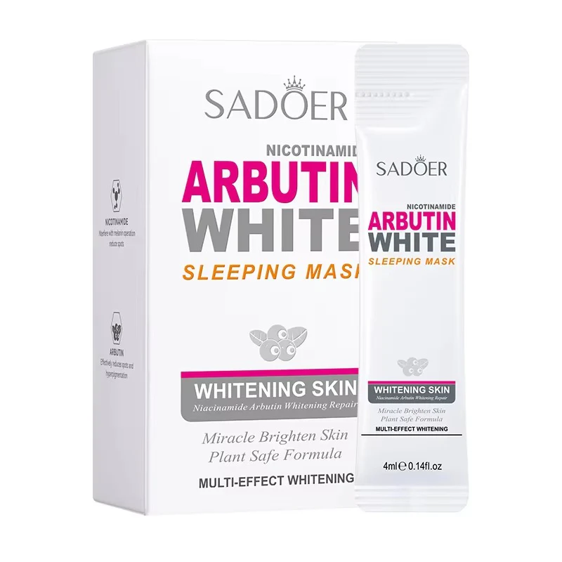 Sadoer Nicotinamide Arbutin White Sleeping Mask 4ml x 20Pcs