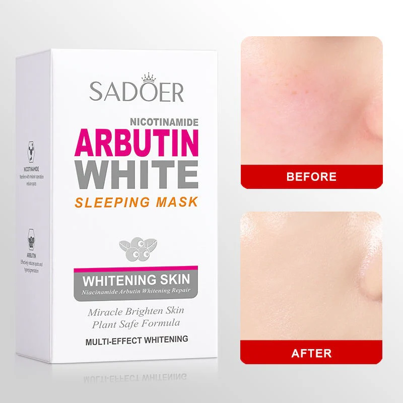 Sadoer Nicotinamide Arbutin White Sleeping Mask 4ml x 20Pcs - Image 8
