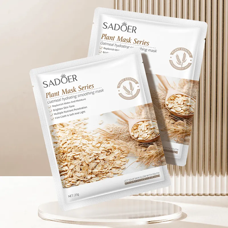 SADOER Oatmeal Plant Facial Sheet Mask - Image 2