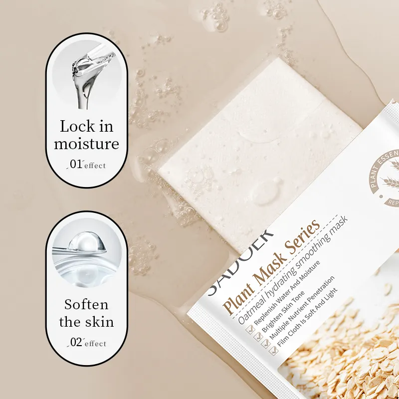 SADOER Oatmeal Plant Facial Sheet Mask - Image 3