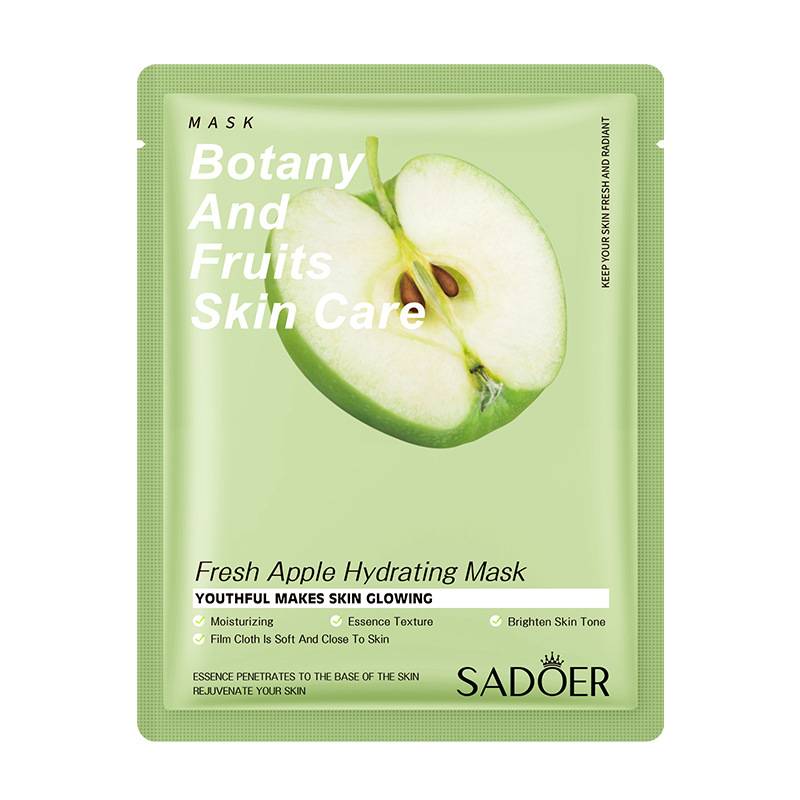 SADOER Pack of 5 Botany And Fruits Brightening Moisturizing Facial Mask (Random 5) - Image 4