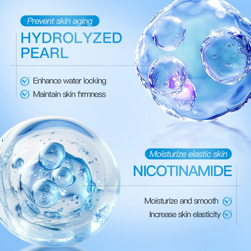 SADOER Pearl Collagen Crystal Facial Mask - Nourishing & Whitening Sheet Mask - 60ml - Image 5