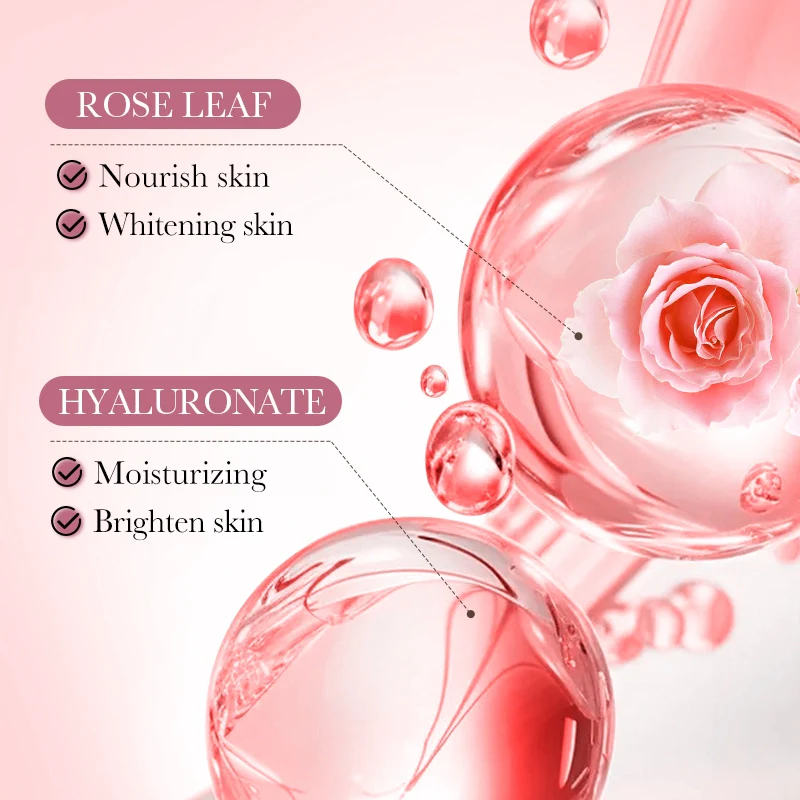 SADOER Real Rose Deep Hydration Brightening Facial Sheet Mask - Image 4