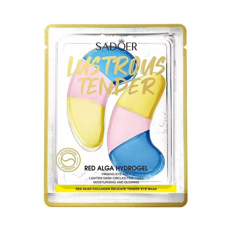 SADOER Red Algae Collagen Hydrogel Eye Mask – Firming & Moisturizing Eye Patch