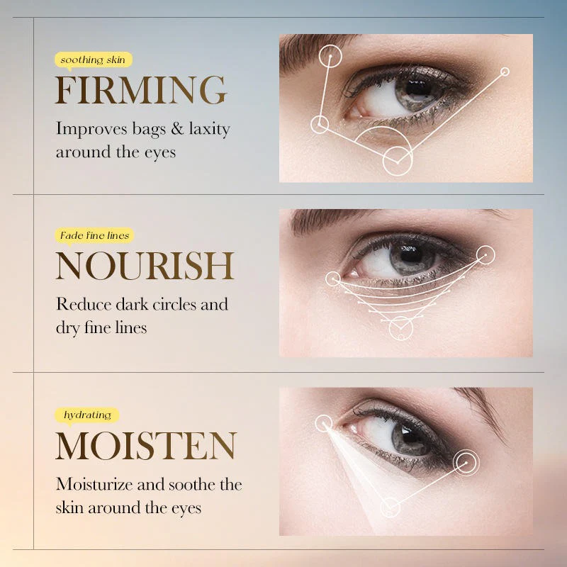 SADOER Red Algae Collagen Hydrogel Eye Mask – Firming & Moisturizing Eye Patch - Image 3