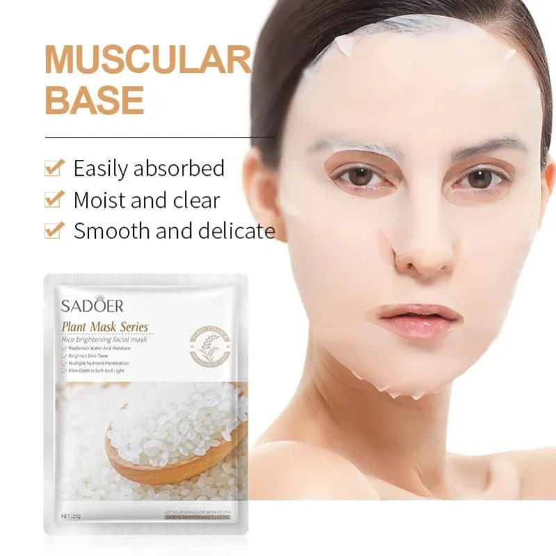 SADOER Rice Brightening Face Sheet Mask - Image 2