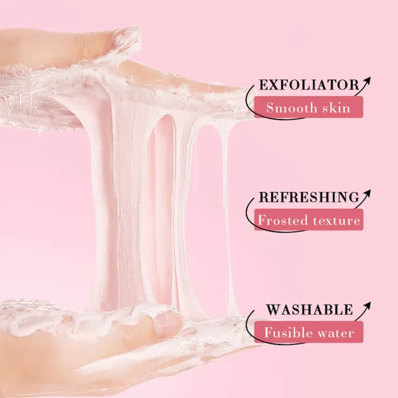 SADOER Rose Candy Exfoliating Body Scrub – 140g - Image 3