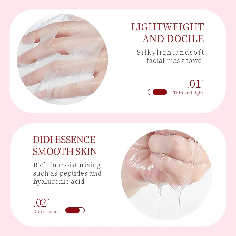 SADOER Sakura Delicate Brightening Face Sheet Mask - Image 4