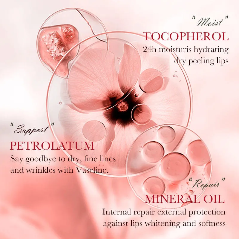 SADOER Premium Strawberry Lip Balm - 24H Moisturizing Lip Care - 6g - Image 3