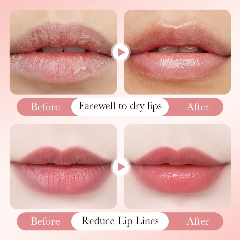 SADOER Premium Strawberry Lip Balm - 24H Moisturizing Lip Care - 6g - Image 5