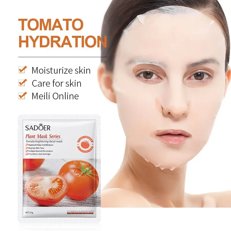 SADOER Tomato Brightening Face Sheet Mask - Image 2