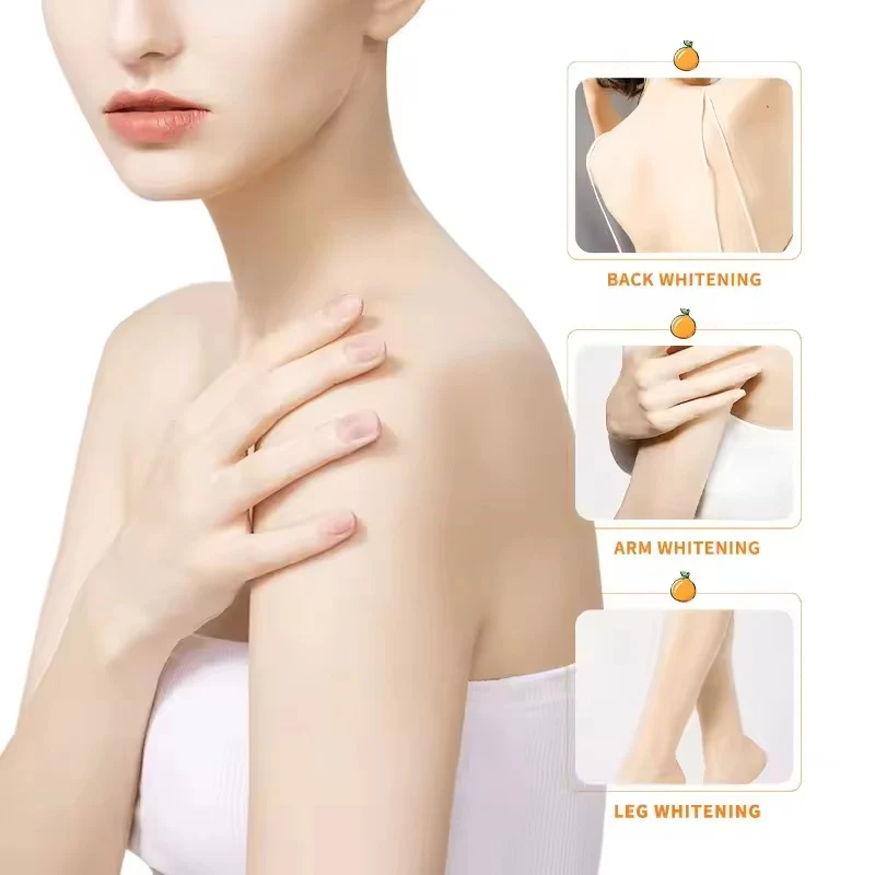 SADOER Vitamin C Brightening Body Lotion - Orange Extract - 250g - Image 6