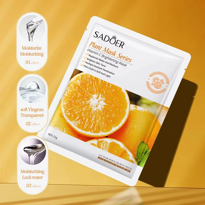 SADOER Vitamin C Brightening Face Sheet Mask - Image 2
