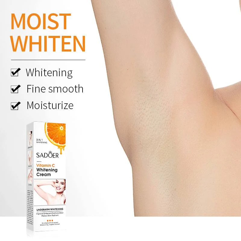 SADOER Vitamin C Whitening Underarm Cream 50g - Image 5