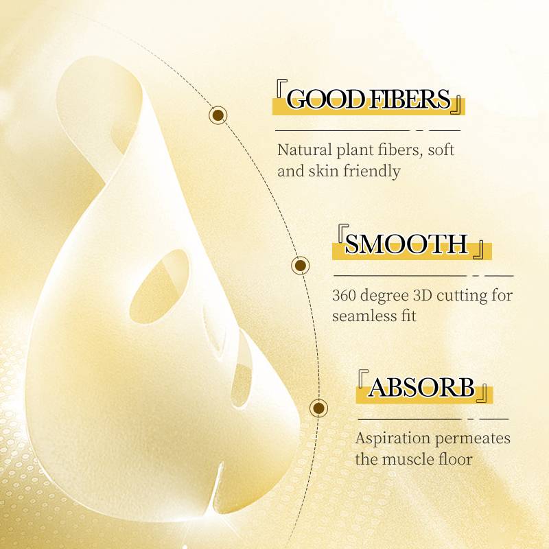 SADOER Pack of 4 Vitamin Repair Antioxidant Whitening Capsule Facial Sheet Mask - Image 5