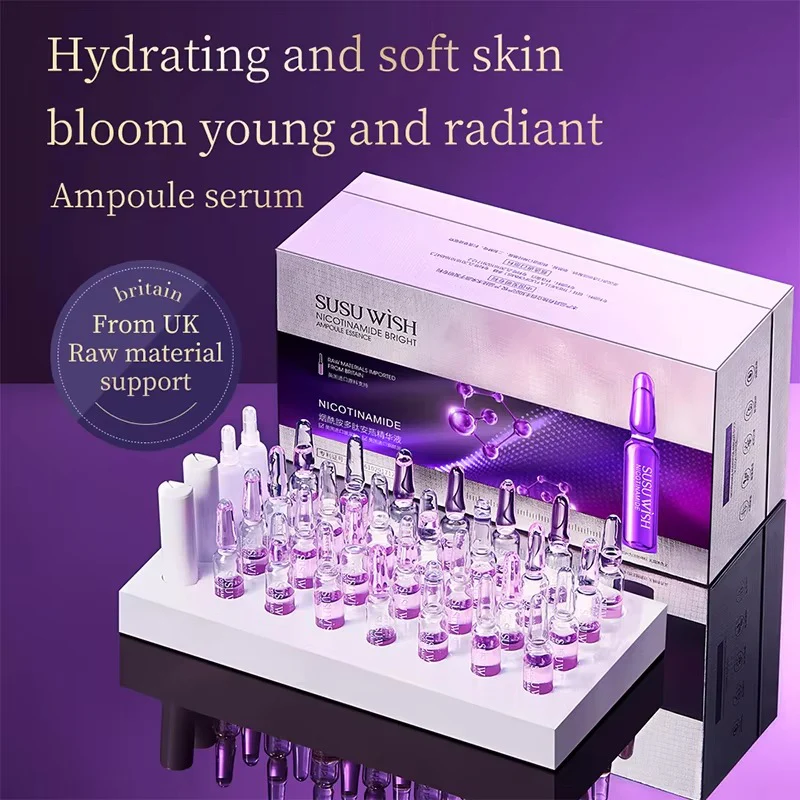 SUSU Wish Nicotinamide Bright Ampoule Essence Set Box - Image 3