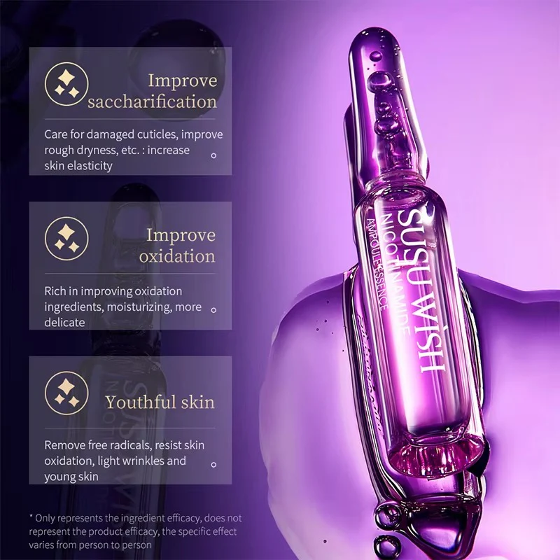 SUSU Wish Nicotinamide Bright Ampoule Essence Set Box - Image 5