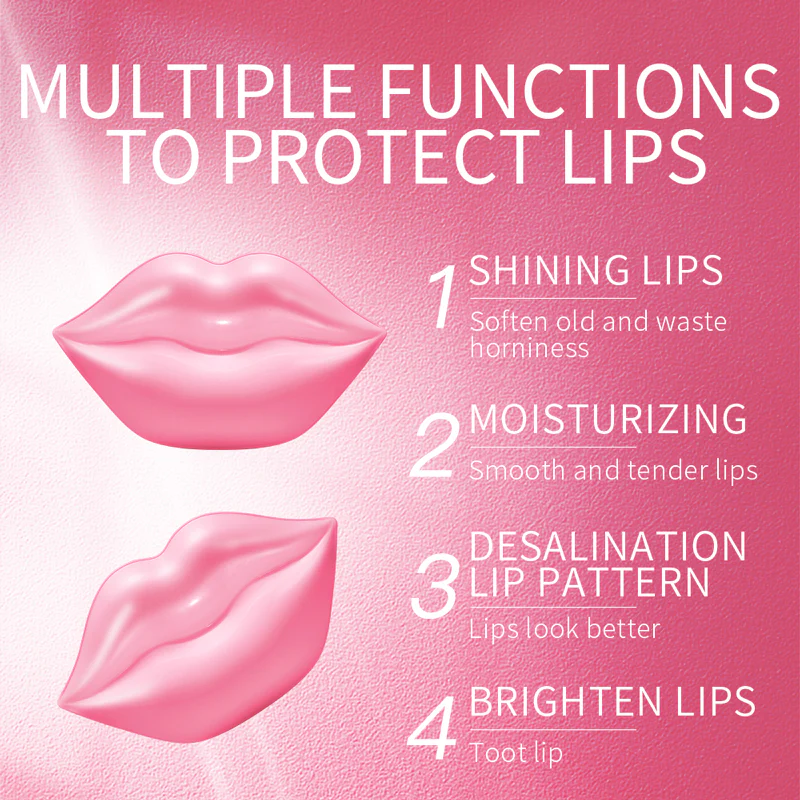 VEZE Moisturizer Tender Lip Mask Lip Patches (20Pcs) 60g - Image 3
