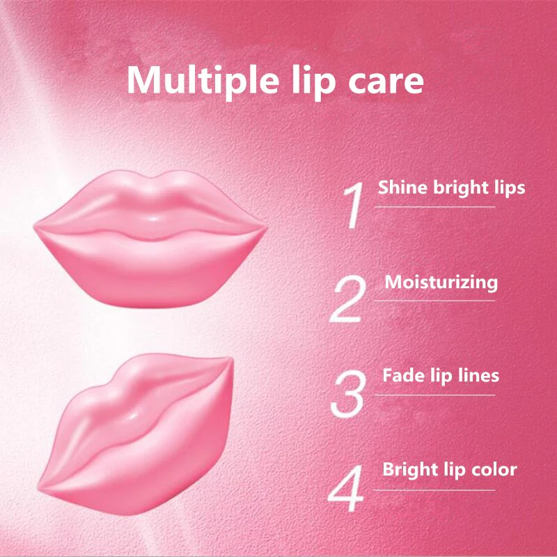 VEZE Moisturizer Tender Lip Mask Lip Patches (20Pcs) 60g - Image 4