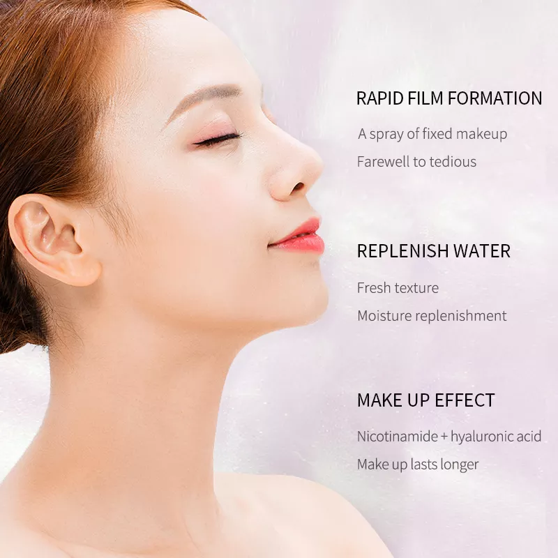 Veze Ambilight Pink Shiny Makeup Spray Setting Spray 100ml - Image 3