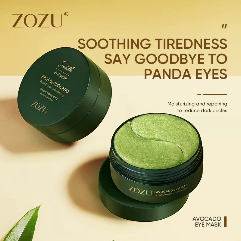ZOZU Avocado Eye Mask & Hydrating Under Eye Patches 60pcs - Image 3